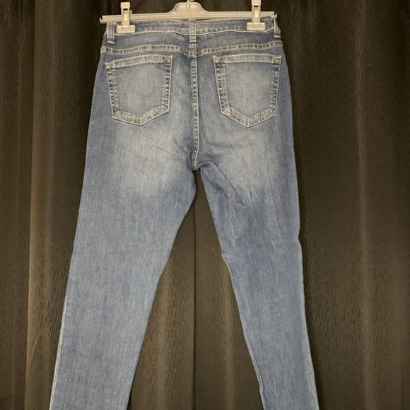 Michael Kors 7/8 High Waisted Denim Jeans size 8 - Picture 2 of 3